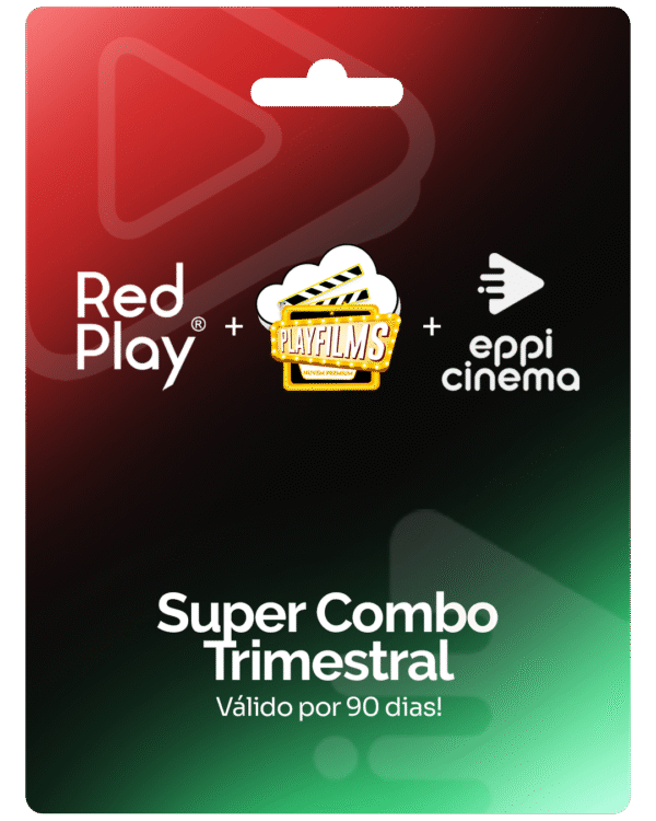 RedPlay + Eppi Cinema + Nuvem Premium 90 Dias