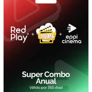 RedPlay + Eppi Cinema + Nuvem Premium 365 Dias